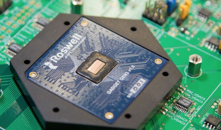 The first molecular electronic chip containing 100 million DNA readers